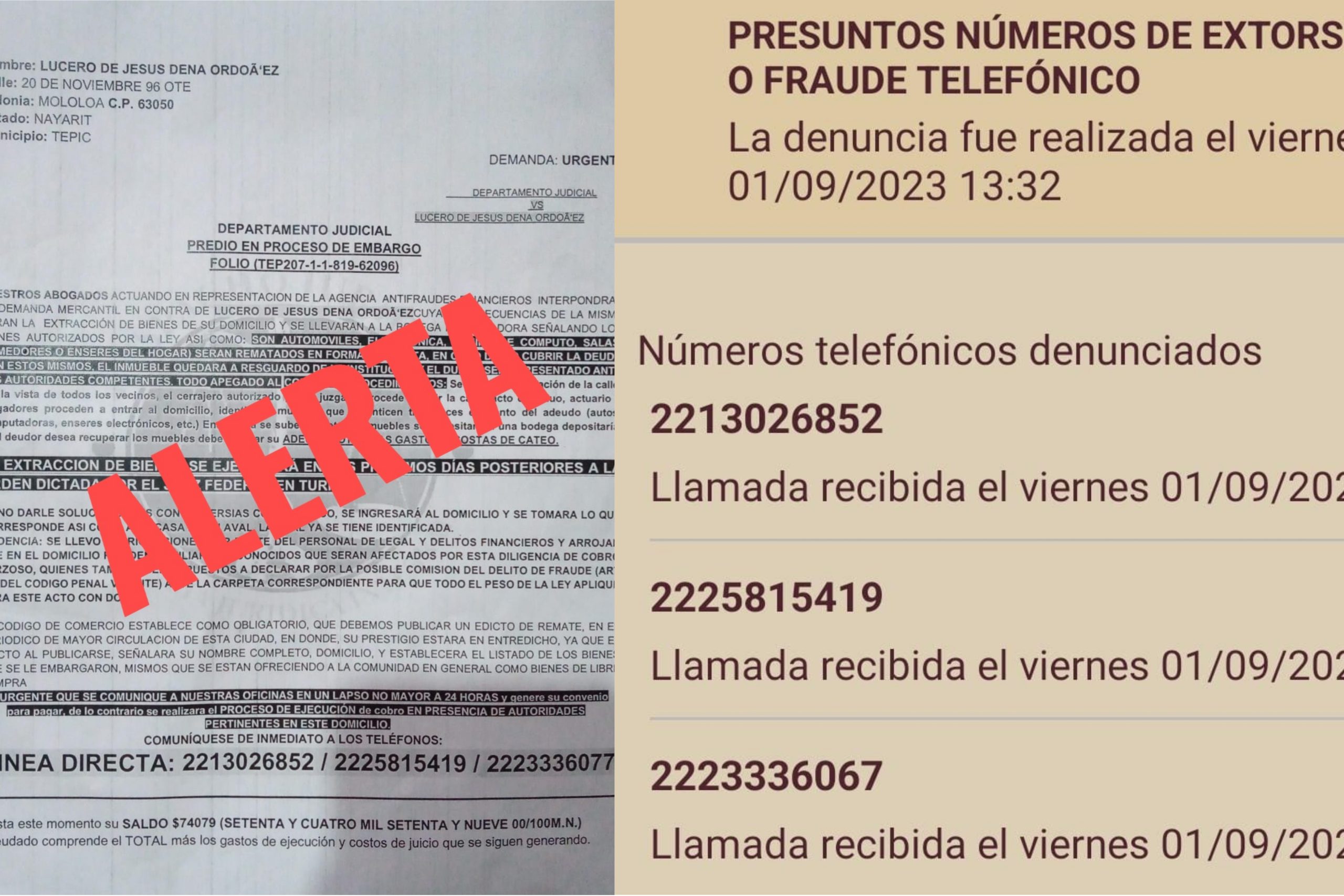 Alertan por modalidad de extorsión sobre adeudos falsos | Puerto ...