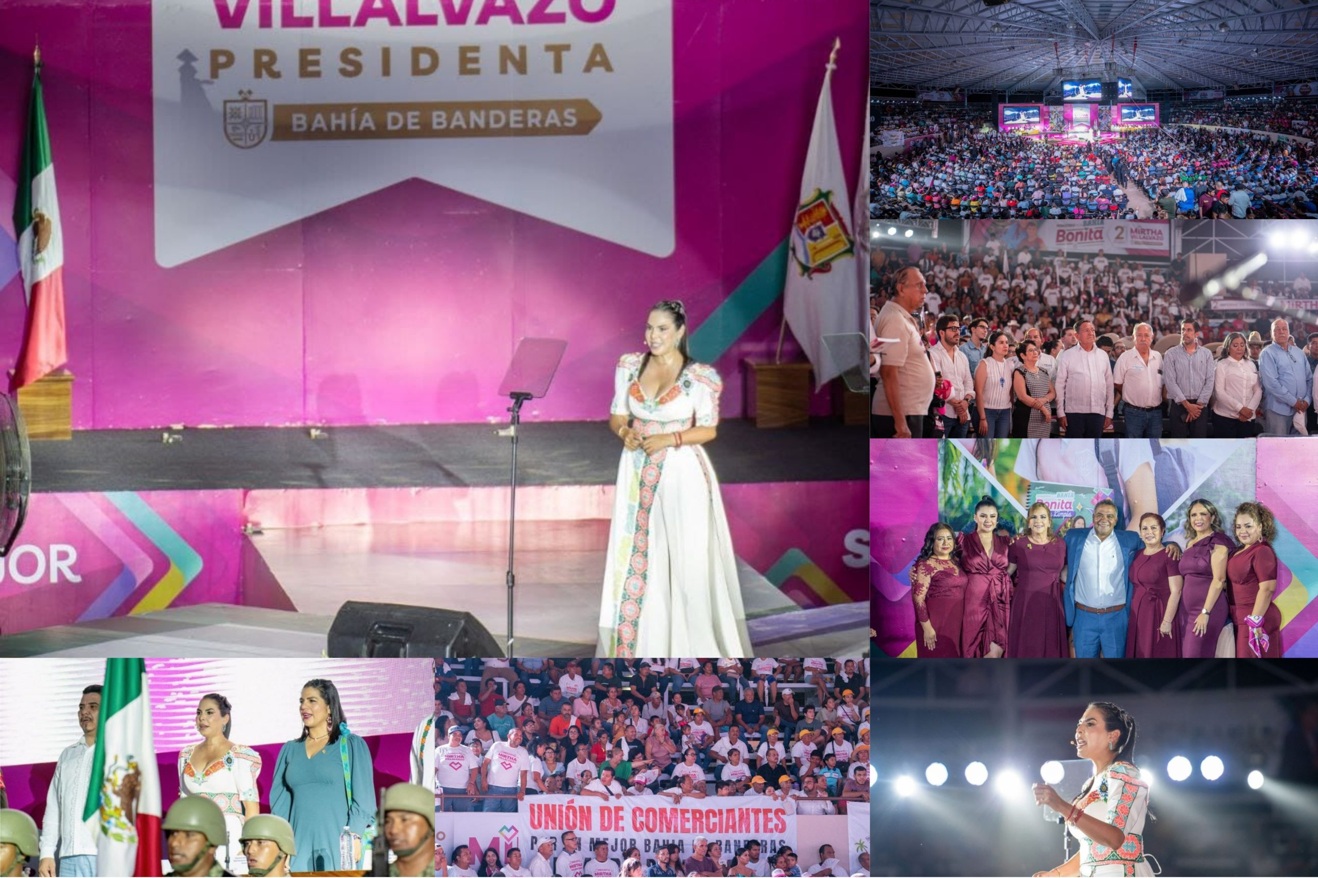 Rinde Mirtha Villalvazo su 2.º Informe de Gobierno Puerto Vallarta