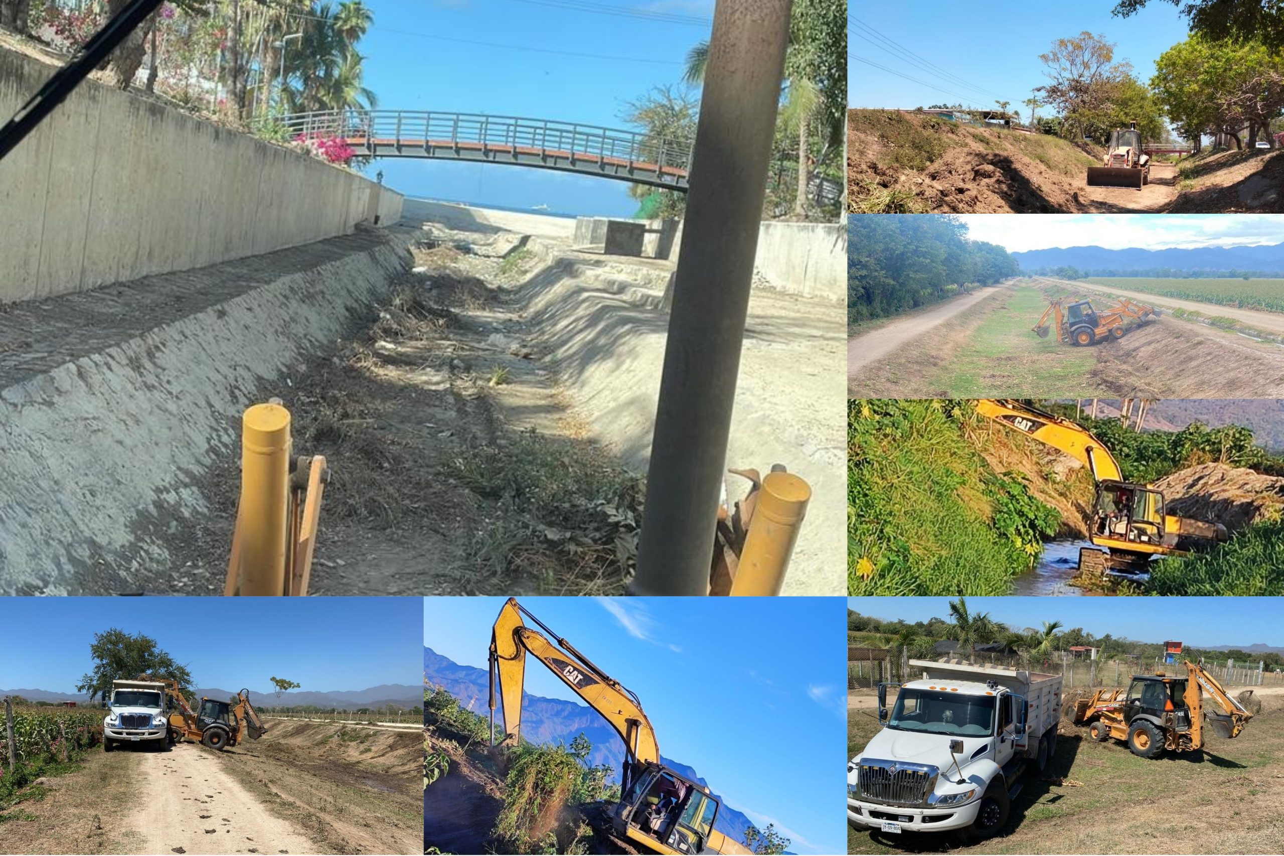 Avanzan los trabajos de desazolve en ríos, arroyos y canales de Bahía ...