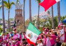 Puerto Vallarta se sumó a la ola rosa motivando a votar por Xóchitl Gálvez