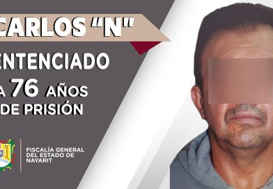 LOGRA FGEN SENTENCIA CONDENATORIA DE 76 AÑOS POR SECUESTRO Y EXTORSIÓN