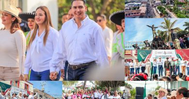 Héctor Santana encabeza el 114 aniversario de la Revolución Mexicana en Bahía de Banderas