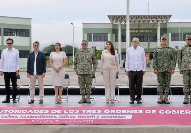 Pablo Lemus Navarro, Gobernador de Jalisco, asiste a la 3ª Reunión de Autoridades de los Tres Órdenes de Gobierno, en Colima