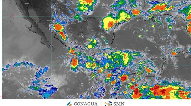 Dalila mantendrá lluvias intensas en Nayarit y Jalisco, muy fuertes en Michoacán y Sinaloa, y fuertes en Colima