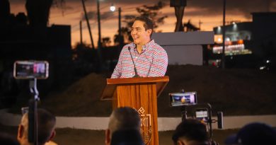 Héctor Santana rinde cuentas desde Jardines del Sol