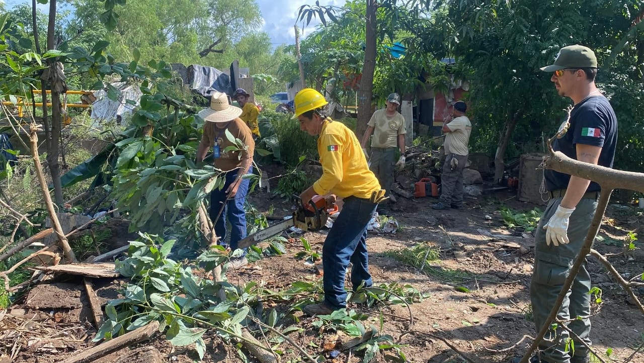 Para evitar más inundaciones siguen trabajos de limpieza en canales y ...