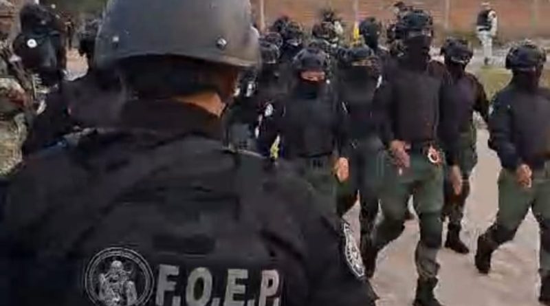 Nuevo megaoperativo en CEINJURE tras fuga de 23 reos