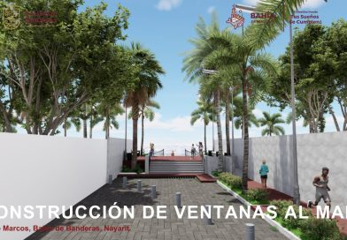 Se acabarán las inundaciones en Lo de Marcos con una ventana al mar