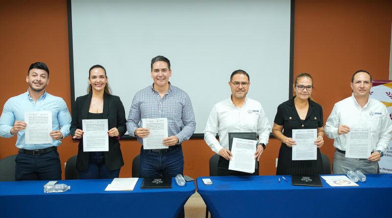 Firman convenio de colaboración para garantizar servicios dignos y eficientes en Derechos Humanos  