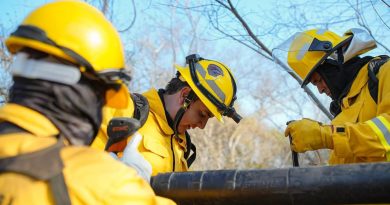 Brigada interinstitucional refuerza labores para sofocar incendio en La Cruz de Huanacaxtle