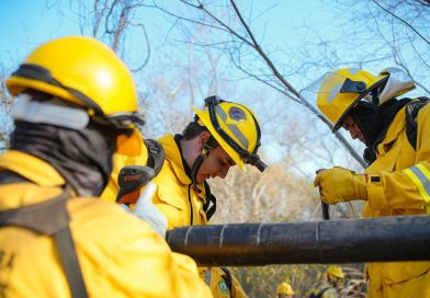 Brigada interinstitucional refuerza labores para sofocar incendio en La Cruz de Huanacaxtle