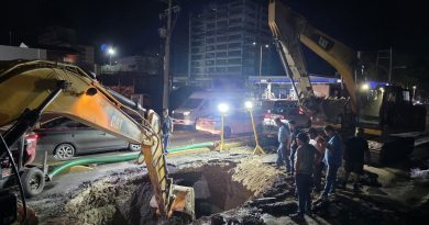 Podrían terminar reparación del colector Centro-Norte el próximo lunes, tras socavón 