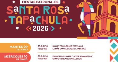 Mezcalitos y Santa Rosa Tapachula se preparan para celebrar sus Fiestas Patronales 2026