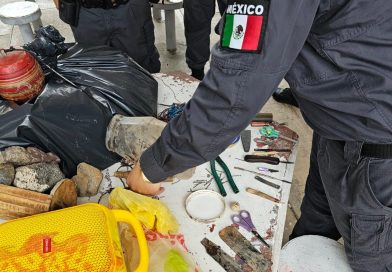 Aseguran armas hechizas, puntas y otros objetos prohibidos en quinto operativo en Ceinjure 