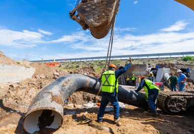 SEAPAL restablece el servicio de agua potable en el 100% de las colonias afectadas por obras de la Autopista