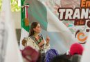 Jasmin Bugarin lleva el mensaje de la transformación y la Defensa de la Soberanía Nacional hasta el último rincón de la sierra Nayarit 