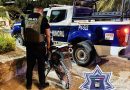 Recupera Seguridad Pública motocicleta con reporte de robo