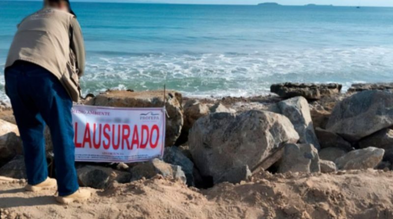 Obras en la Playa Las Cocinas afectaron la dinámica natural, ya iniciaron acciones jurídicas 