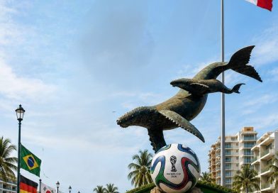 Marina Vallarta se vestirá de Mundial con las banderas de los 48 países participantes