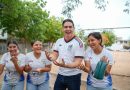 Altavela vivió el espíritu mundialista con exitoso intercambio de estampas
