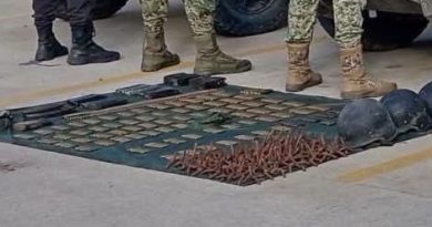 Aseguran vehículos, cartuchos y equipo táctico durante operativo en Las Palmas,