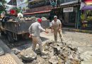 Continúan avanzando los trabajos de bacheo y desazolve en el municipio