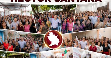 Siete asambleas en un día: Tepic se define con Héctor Santana 