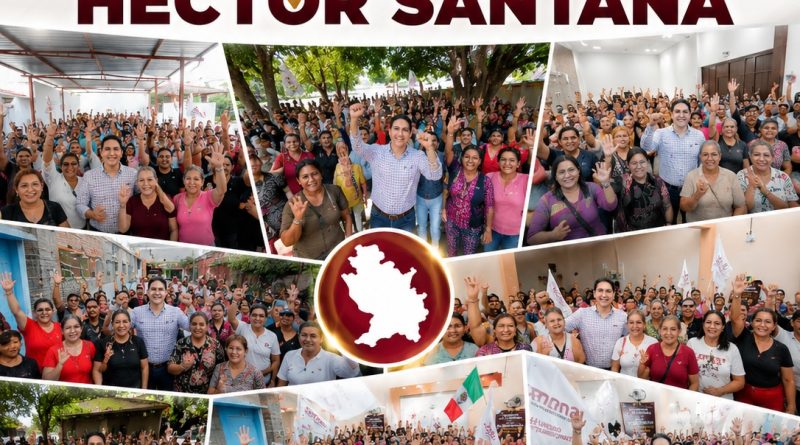 Siete asambleas en un día: Tepic se define con Héctor Santana 