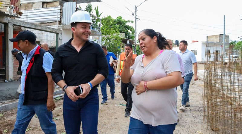 Israel Santillán supervisa obras en Las Conchas y La Noria para garantizar la continuidad de las obras