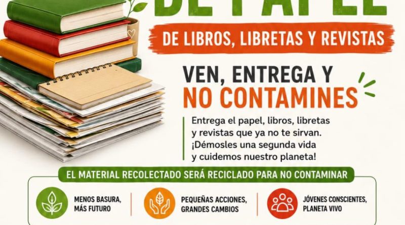 El Gobierno de Bahía de Banderas impulsa campaña de reciclaje de papel