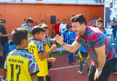 Israel Santillán refrenda su compromiso en las finales de la Liga Municipal de Fútbol