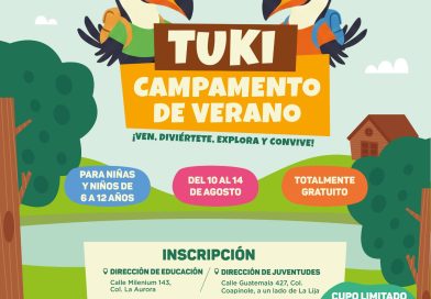 Invitan al Tuki Campamento de Verano 2026