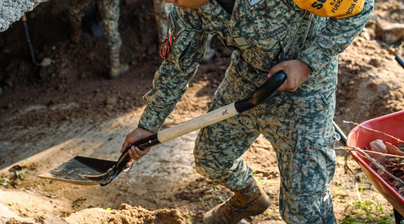 Ejército Mexicano refuerza labores preventivas de desazolve durante la temporada de lluvias