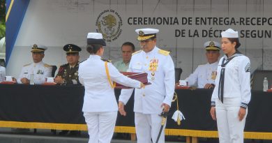 Vicealmirante Tayatzin Guerrero Mendoza asume el mando de la Décima Segunda Zona Naval Vicealmirante Tayatzin Guerrero Mendoza asume el mando de la Décima Segunda Zona Naval