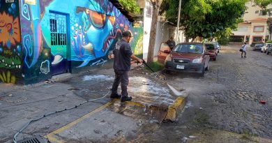 Servicios Eficientes mantiene la limpieza diaria en el Centro y la Zona Romántica