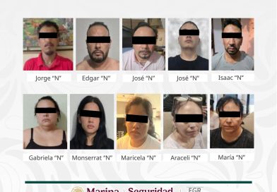 Cateos en Nayarit deja saldo de 10 detenidos y armas, autos, equipos de comunicación 