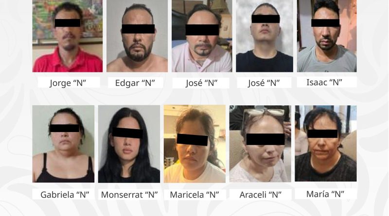Cateos en Nayarit deja saldo de 10 detenidos y armas, autos, equipos de comunicación 