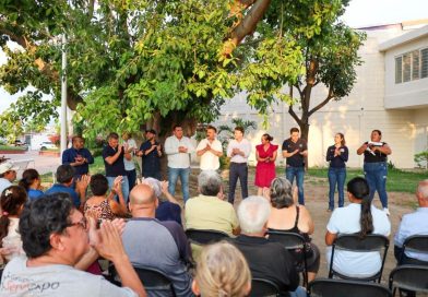 Israel Santillán fortalece el diálogo ciudadano con vecinos de Valle Dorado 