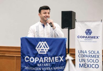 Israel Santillán fortalece la alianza con el sector productivo en encuentro empresarial de COPARMEX
