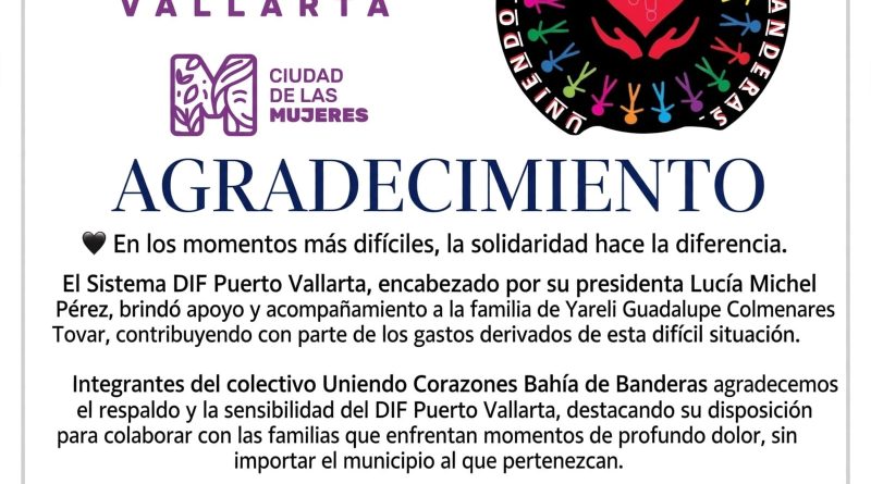 DIF Puerto Vallarta brinda apoyo solidario a familias de Tebelchía
