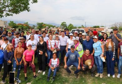 Israel Santillán encabeza nueva jornada del Limpiatón en San Vicente
