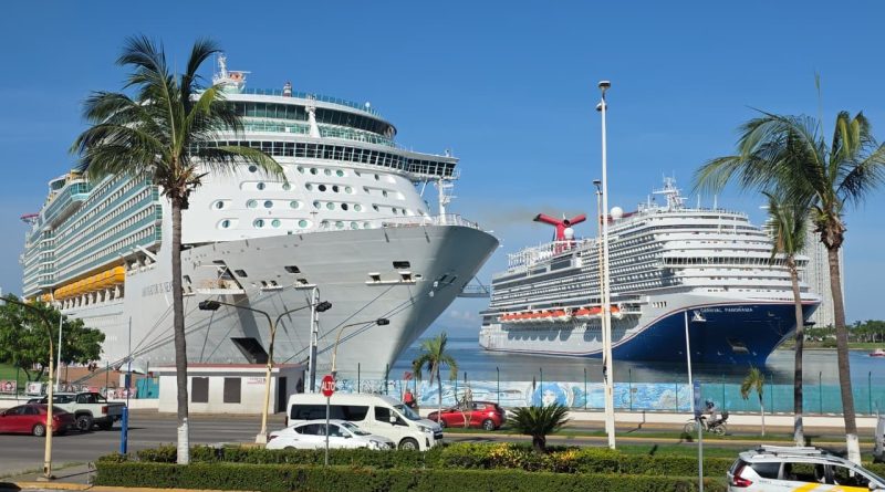 Puerto Vallarta registra el segundo doble arribo de cruceros del mes Puerto Vallarta registra el segundo doble arribo de cruceros del mes