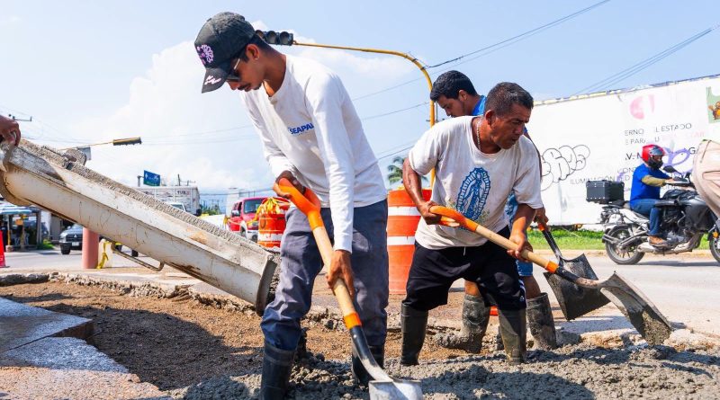 Atiende SEAPAL trabajos en dos frentes durante este fin de semana