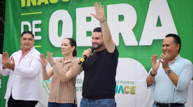 Gobierno de Luis Munguía cumple promesa de campaña e inaugura calle Margarita   