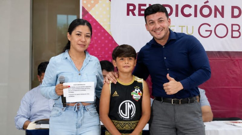 Israel Santillán refrenda su compromiso con el deporte