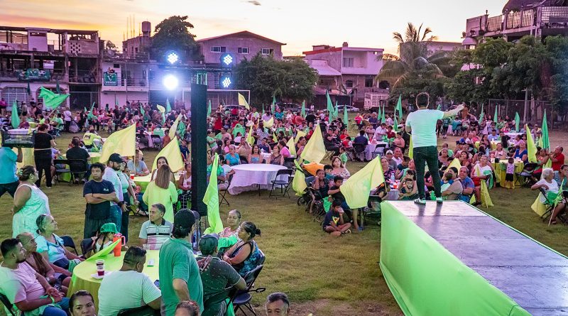 1mil vallartenses fortalecen el 12.º Décimo Segundo Ejército del Verde en la colonia Primero de Mayo; El Nuevo Triunfo sigue creciendo con fuerza