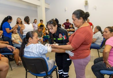 Reciben educadoras de los CADI´s, capacitación en materia de Protección Civil