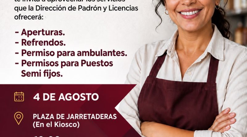 Gobierno de Bahía de Banderas acercará los servicios de Padrón y Licencias a Jarretaderas