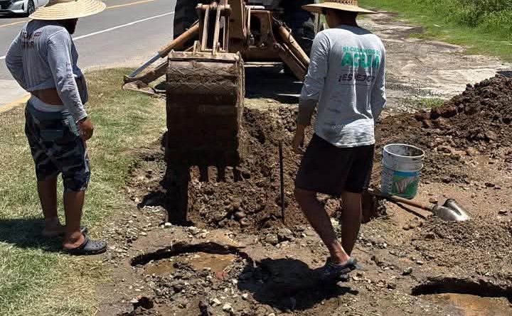 Se restablece la operación del pozo B-NAYAR tras reparar línea de conducción en La Cruz de Huanacaxtle