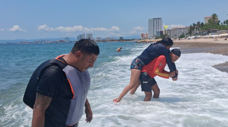 Protección Civil y Bomberos de Puerto Vallarta fortalece la capacitación regional en rescate acuático